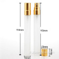 Vaporisateur de flacons de parfum en verre de poche mince de 10 ml